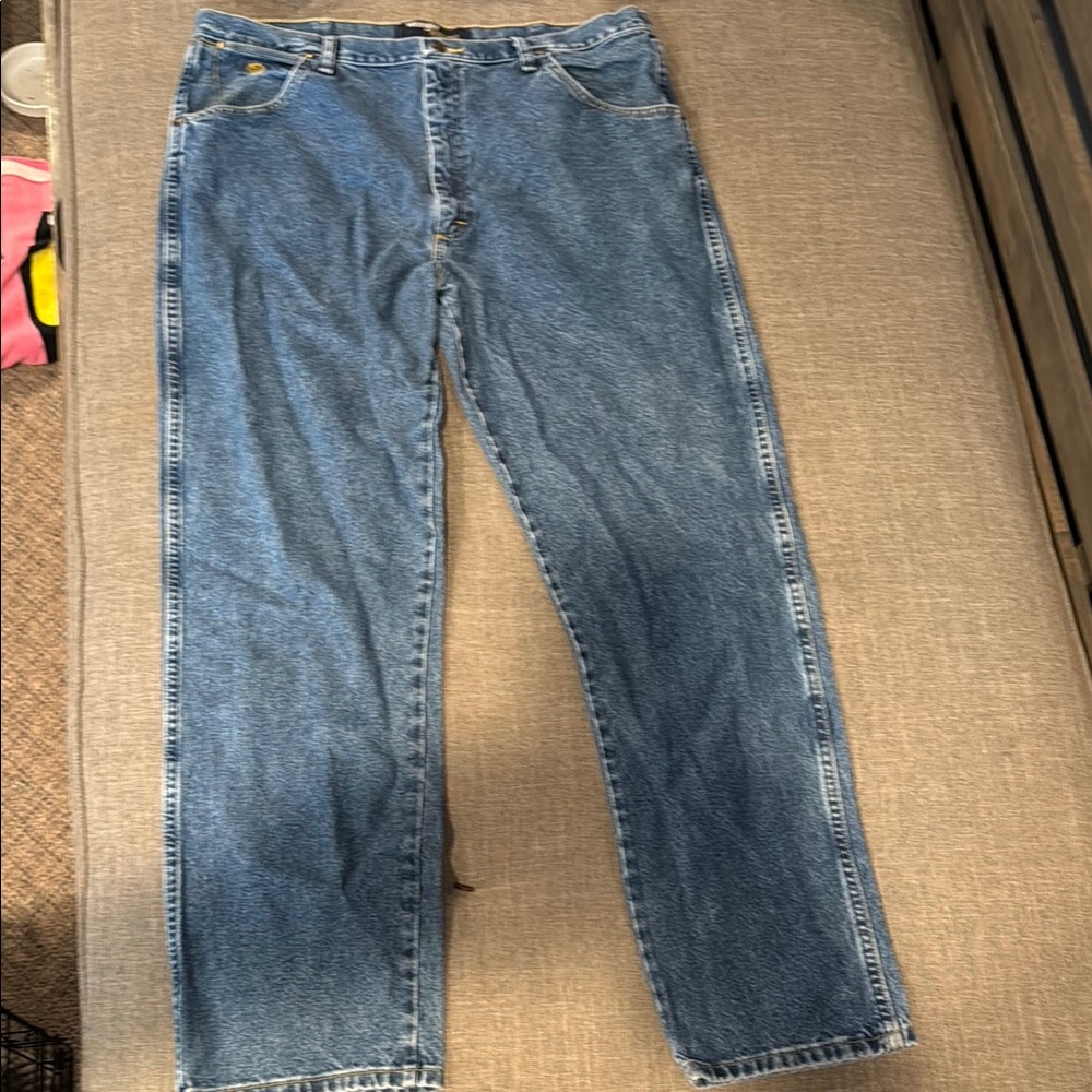 Wrangler Men's Straight Blue Jeans